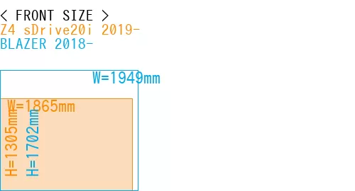 #Z4 sDrive20i 2019- + BLAZER 2018-